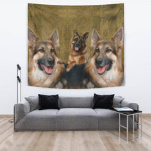 Load image into Gallery viewer, Amazing German Shepherd Print Tapestry-Free Shipping