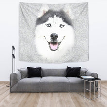 Load image into Gallery viewer, Amazing Siberian Husky Print Tapestry-Free Shipping