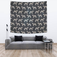 Load image into Gallery viewer, Bedlington Terrier Dog Pattern Print Tapestry-Free Shipping