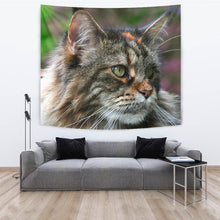 Load image into Gallery viewer, Amazing Maine Coon Cat Print Tapestry-Free Shipping