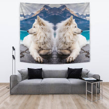 Load image into Gallery viewer, Amazing Samoyed Dog Print Tapestry-Free Shipping