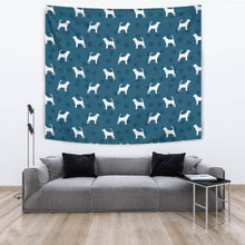 Load image into Gallery viewer, Bloodhound Dog Paws Pattern Print Tapestry-Free Shipping