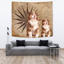 Load image into Gallery viewer, Amazing Australian Shepherd Dog Print Tapestry-Free Shipping