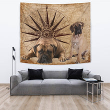 Load image into Gallery viewer, Amazing Bullmastiff Dog Print Tapestry-Free Shipping