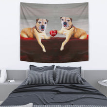 Load image into Gallery viewer, Border Terrier Love Print Tapestry-Free Shipping