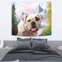 Load image into Gallery viewer, American Bulldog Print Tapestry-Free Shipping