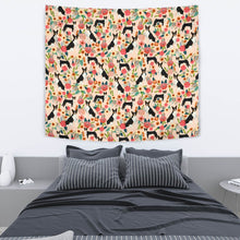 Load image into Gallery viewer, Basenji Dog Floral Print Tapestry-Free Shipping