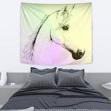 Load image into Gallery viewer, Arabian Horse Print Tapestry-Free Shipping