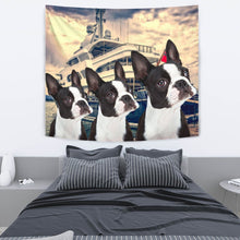Load image into Gallery viewer, Amazing Boston Terrier Print Tapestry-Free Shipping