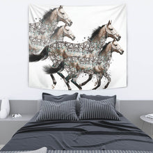 Load image into Gallery viewer, American Quarter Horse Art Print Limited Edition Tapestry-Free Shipping