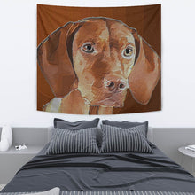 Load image into Gallery viewer, Amazing Vizsla Dog Print Tapestry-Free Shipping