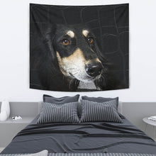 Load image into Gallery viewer, Black Saluki Dog Print Tapestry-Free Shipping
