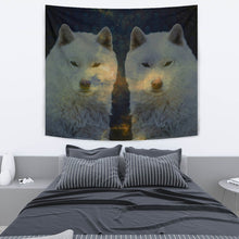 Load image into Gallery viewer, Amazing Hokkaido Dog Print Tapestry-Free Shipping