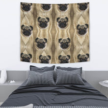 Load image into Gallery viewer, Amazing Pug Dogs Print Tapestry-Free Shipping