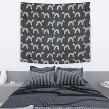 Load image into Gallery viewer, Bedlington Terrier Dog Pattern Print Tapestry-Free Shipping