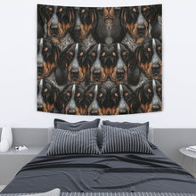 Load image into Gallery viewer, Bluetick Coonhound Dog In Lots Print Tapestry-Free Shipping