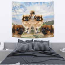 Load image into Gallery viewer, Amazing Tibetan Spaniel Print Tapestry-Free Shipping