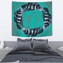 Load image into Gallery viewer, African Cichlid Fish Print Tapestry-Free Shipping