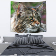 Load image into Gallery viewer, Amazing Maine Coon Cat Print Tapestry-Free Shipping