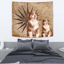 Load image into Gallery viewer, Amazing Australian Shepherd Dog Print Tapestry-Free Shipping
