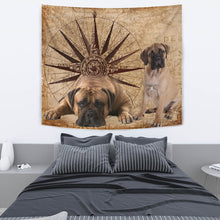 Load image into Gallery viewer, Amazing Bullmastiff Dog Print Tapestry-Free Shipping