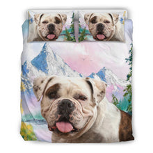 Load image into Gallery viewer, American Bulldog Print Bedding Set- Free Shipping