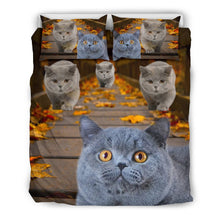 Load image into Gallery viewer, Amazing British Shorthair Cat Print Bedding Set-Free Shipping