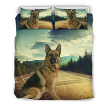Load image into Gallery viewer, Amazing German Shepherd Print Bedding Set- Free Shipping