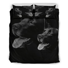 Load image into Gallery viewer, Amazing Black Labrador Dog Print Bedding Set-Free Shipping