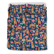 Load image into Gallery viewer, Australian Cattle Dog Floral Print Bedding Sets-Free Shippingf
