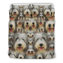 Load image into Gallery viewer, Bearded Collie In Lots Print Bedding Sets-Free Shipping