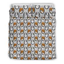 Load image into Gallery viewer, American Staffordshire Terrier Dog Pattern Print Bedding Set- Free Shipping