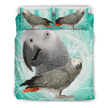 Load image into Gallery viewer, African Grey Parrot Print Bedding Sets-Free Shipping