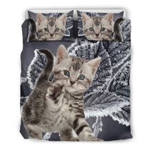 Load image into Gallery viewer, American Bobtail Cat Print Bedding Set- Free Shipping