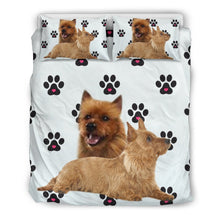 Load image into Gallery viewer, Australian Terrier With Paws Print Bedding Sets-Free Shipping