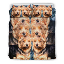 Load image into Gallery viewer, Amazing Norwich Terrier Dog Print Bedding Set-Free Shipping