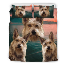 Load image into Gallery viewer, Berger Picard Dog Print Bedding Set- Free Shipping