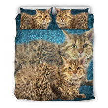 Load image into Gallery viewer, Amazing Selkirk Rex Cat Print Bedding Set-Free Shipping