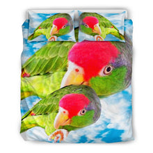 Load image into Gallery viewer, Amazon Red Headed Parrot Print Bedding Set-Free Shipping
