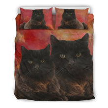 Load image into Gallery viewer, Amazing York Chocolate Cat Print Bedding Set-Free Shipping