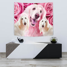 Load image into Gallery viewer, Afghan Hound Dog Print Tapestry-Free Shipping