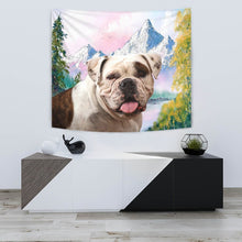 Load image into Gallery viewer, American Bulldog Print Tapestry-Free Shipping