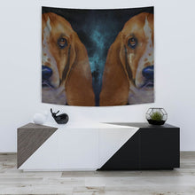 Load image into Gallery viewer, Basset Hound Dog Art Print Tapestry-Free Shipping