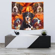 Load image into Gallery viewer, Bernese Mountain Dog Print Tapestry-Free Shipping