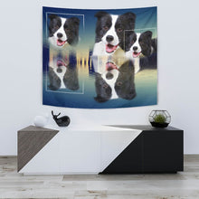 Load image into Gallery viewer, Border Collie Print Tapestry-Free Shipping