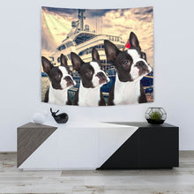 Load image into Gallery viewer, Amazing Boston Terrier Print Tapestry-Free Shipping