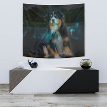 Load image into Gallery viewer, Australian Shepherd Dog Print Tapestry-Free Shipping