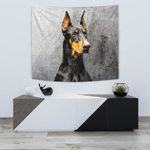 Load image into Gallery viewer, Amazing Dobermann Dog Print Tapestry-Free Shipping