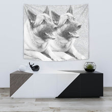 Load image into Gallery viewer, Amazing Norwegian Elkhound Print Tapestry-Free Shipping