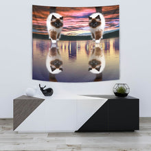 Load image into Gallery viewer, Amazing Himalayan Cat Print Tapestry-Free Shipping